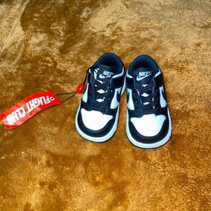 NIKE DUNK LOW TD 'BLACK WHITE'